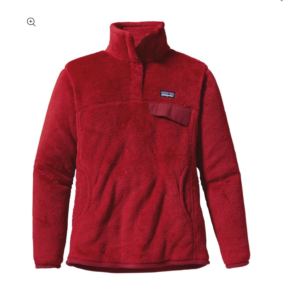 Patagonia Burgundy Fleece Pullover